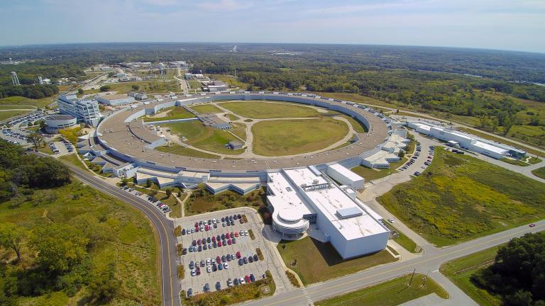 The Advanced Photon Source at Argonne National Laboratory (Courtesy Argonne National Laboratory) The Advanced Photon Source at Argonne National Laboratory (Courtesy Argonne National Laboratory)