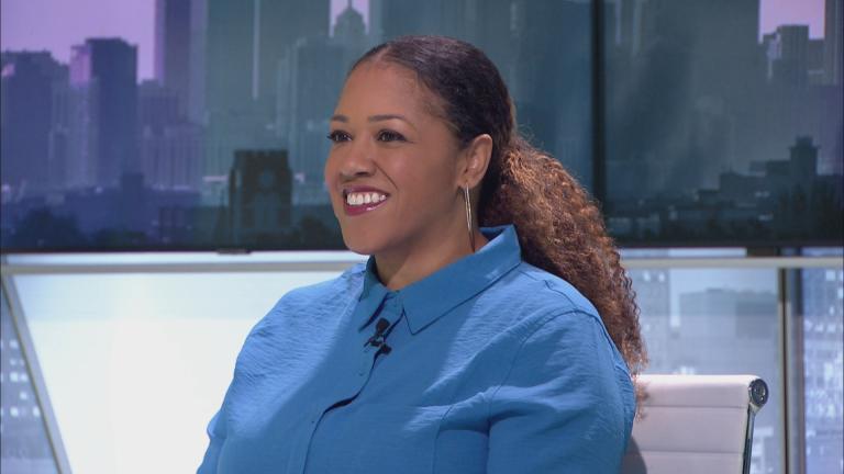 Author and journalist Arionne Nettles appears on “Black Voices” on March 27, 2024. (WTTW News)