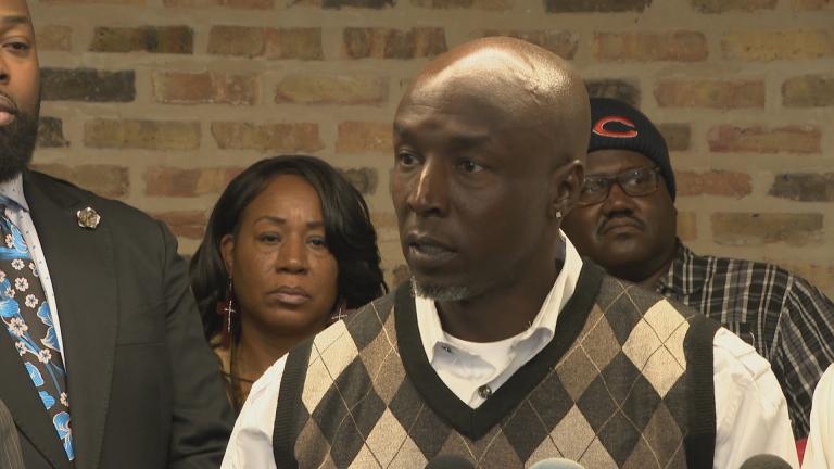 Arnold Day speaks to the media on Tuesday, Nov. 5, 2019. (WTTW News)
