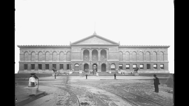 The Art Institute of Chicago in 1893 (Courtesy of The Art Institute of Chicago)
