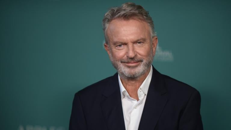 Sam Neill arrives at the premiere of "Apples Never Fall" on March 12, 2024, in Los Angeles. (Photo by Richard Shotwell / Invision / AP, File)