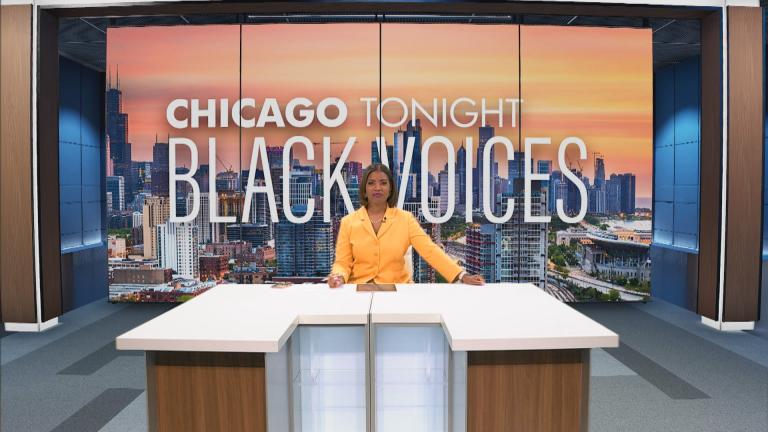 Brandis Friedman hosts "Chicago Tonight: Black Voices" on April 9, 2025. (WTTW News)