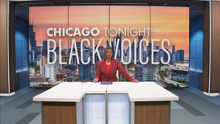 Brandis Friedman hosts "Chicago Tonight: Black Voices" on April 16, 2025. (WTTW News)