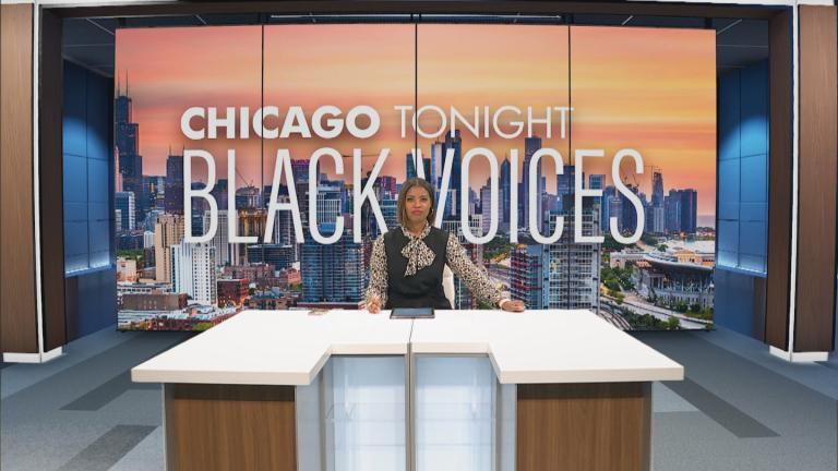 Brandis Friedman hosts "Chicago Tonight: Black Voices" on April 23, 2025. (WTTW News)