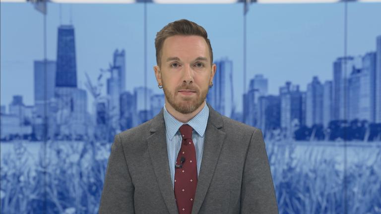 Nick Blumberg hosts "Chicago Tonight: Black Voices" on May 7, 2025. (WTTW News)