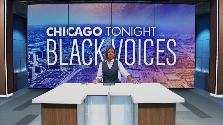Brandis Friedman hosts the Oct. 1, 2025, episode of "Chicago Tonight: Black Voices." (WTTW News)