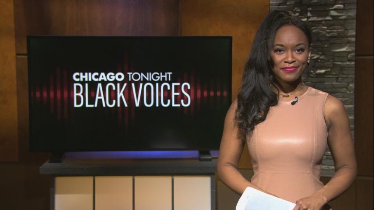 Angel Idowu hosts the 56th episode of "Black Voices" (WTTW News) Angel Idowu hosts the 56th episode of "Black Voices" (WTTW News)