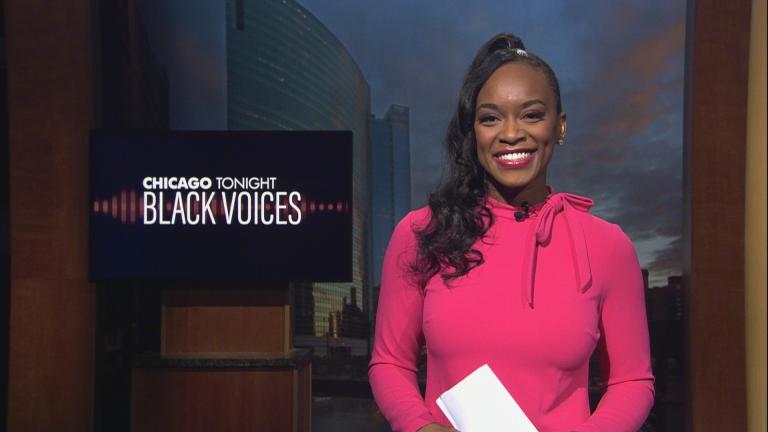 Angel Idowu hosts the 57th episode of "Black Voices" (WTTW News) Angel Idowu hosts the 57th episode of "Black Voices" (WTTW News)