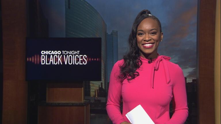 Angel Idowu hosts the 57th episode of "Black Voices" (WTTW News)