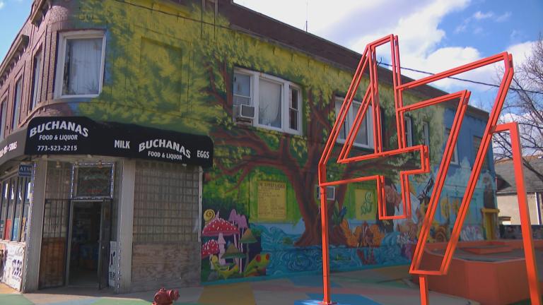 A file image of the Back of the Yards neighborhood. (WTTW News)
