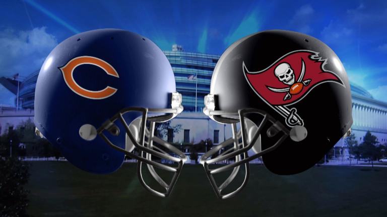 Former Bears offensive lineman James “Big Cat” Williams give us his take on Fields as starter and his three keys to the game against the Buccaneers. (WTTW News graphic)