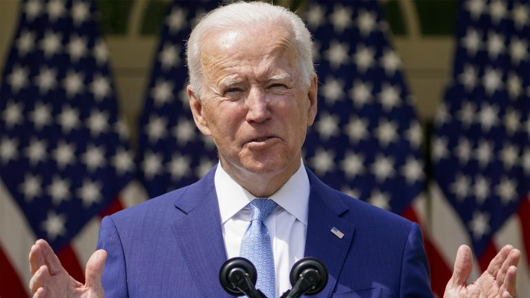 Biden released a wish list for the federal budget on Friday, asking for an 8.4% increase in agency operating budgets with substantial gains for Democratic priorities like education, health care, housing and environmental protection. (AP Photo / Andrew Harnik, File)