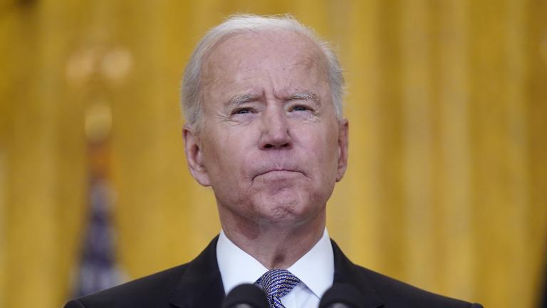 President Joe Biden speaks about distribution of COVID-19 vaccines, in the East Room of the White House, Monday, May 17, 2021, in Washington. (AP Photo / Evan Vucci)