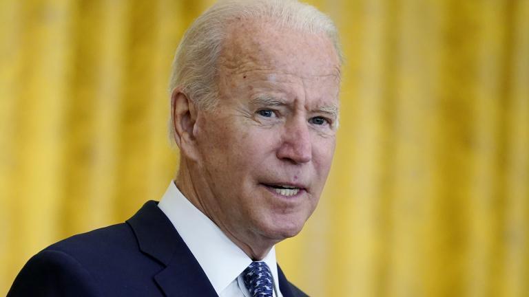 President Joe Biden speaks during an event to celebrate labor unions, in the East Room of the White House, Wednesday, Sept. 8, 2021, in Washington. (AP Photo / Evan Vucci)