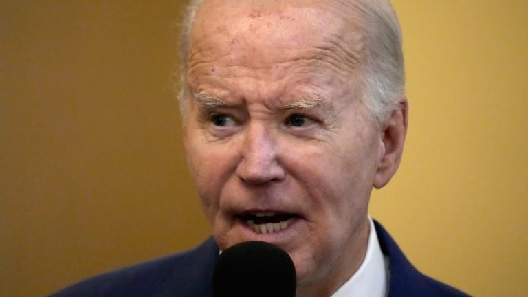 President Biden speaks at the “Sunday Lunch” event at the Brookland Baptist Banquet Center, part of the Brookland Baptist Church, in West Columbia, S.C., on Sunday, Jan. 28, 2024. (AP Photo / Jacquelyn Martin)