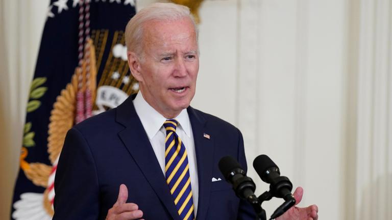 President Joe Biden in the East Room of the White House, Aug. 10, 2022, in Washington. (AP Photo / Evan Vucci, File)