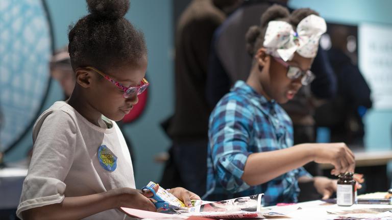 The Innovation Studio provides a creative space to inspire young inventors about future possibilities and opportunities in science, technology, engineering, art and medicine. (J.B. Spector / Museum of Science and Industry, Chicago) 