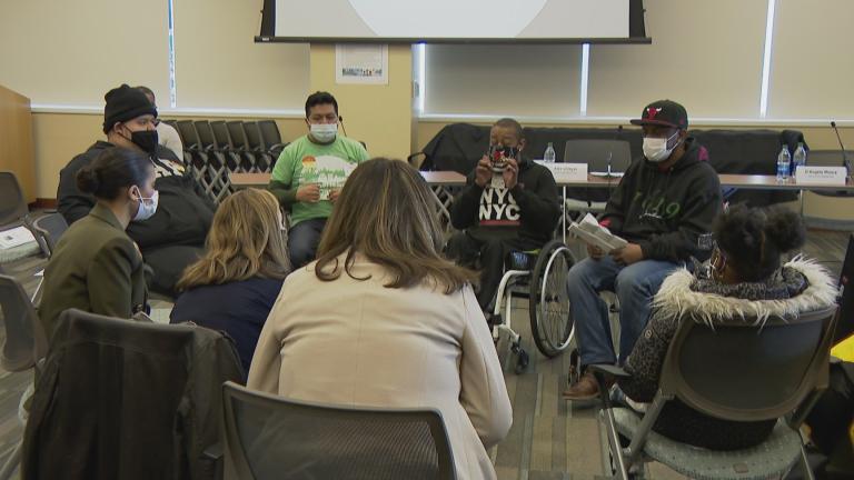 In collaboration with Lurie Children’s Hospital, young researchers with the racial justice organization Communities United conducted a study focused on the mental health and well-being of Black and Brown young men in Chicago. (Courtesy of Communities United)