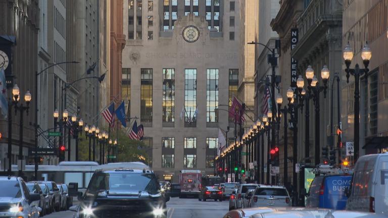 Chicago Board of Trade building. (WTTW News)