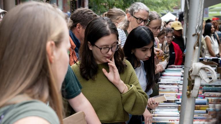 The Printers Row Lit Fest will be held Sept. 12-13, 2026. This year’s event brings together more than 200 nationally and locally acclaimed authors, journalists, poets, screenwriters, booksellers and storytellers. (Courtesy of Printers Row Lit Fest)