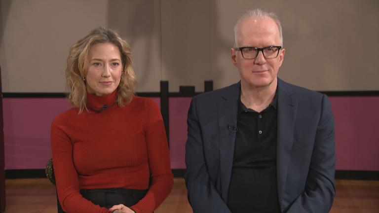 Carrie Coon and Tracy Letts talk “Bug” with WTTW News.