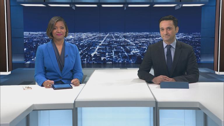 Brandis Friedman and Paris Schutz. (WTTW News)