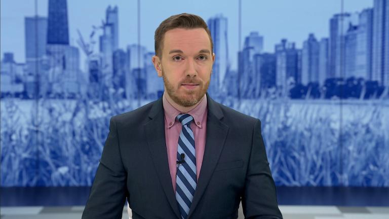 Nick Blumberg hosts the March 16, 2026, episode of "Chicago Tonight." 