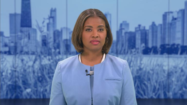 Brandis Friedman hosts "Chicago Tonight" on April 7, 2025. (WTTW News)