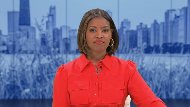 Brandis Friedman hosts the April 15, 2025, episode of "Chicago Tonight." (WTTW News)