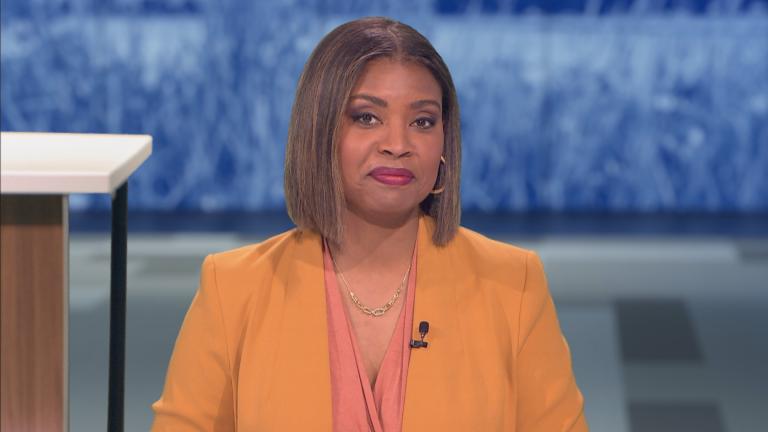 Brandis Friedman hosts the April 24, 2025, episode of "Chicago Tonight." (WTTW News)