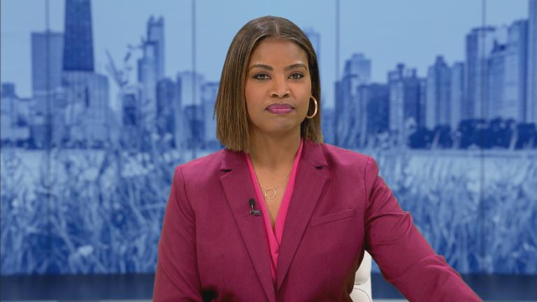 Brandis Friedman hosts "Chicago Tonight" on May 5, 2025. (WTTW News)