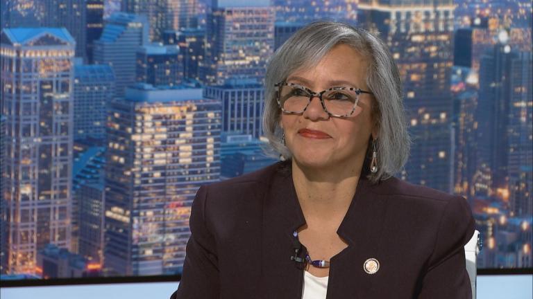U.S. Rep. Robin Kelly appears on the May 12, 2025, episode of "Chicago Tonight." (WTTW News) U.S. Rep. Robin Kelly appears on the May 12, 2025, episode of "Chicago Tonight." (WTTW News)