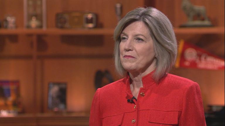 Retired Illinois Appellate Court Judge Sheila O’Brien appears on “Chicago Tonight” on June 24, 2019.