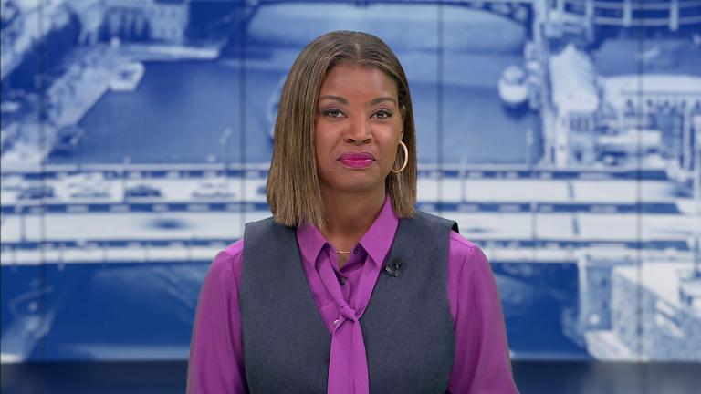 Brandis Friedman hosts the Aug. 21, 2025, episode of "Chicago Tonight." (WTTW News)