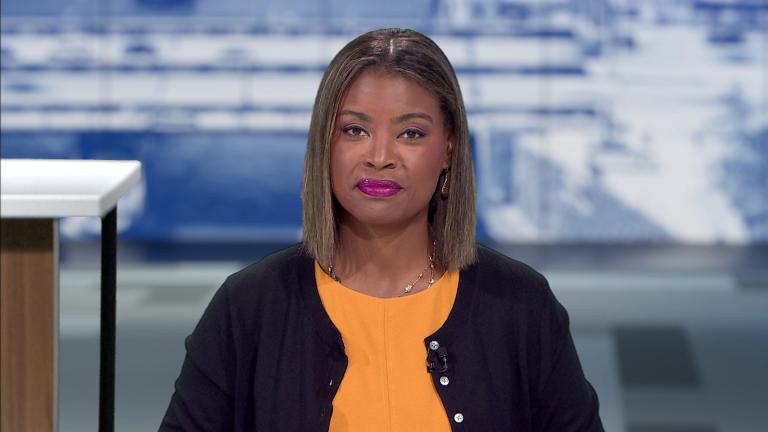 Brandis Friedman hosts the Aug. 28, 2025, episode of "Chicago Tonight." (WTTW News)