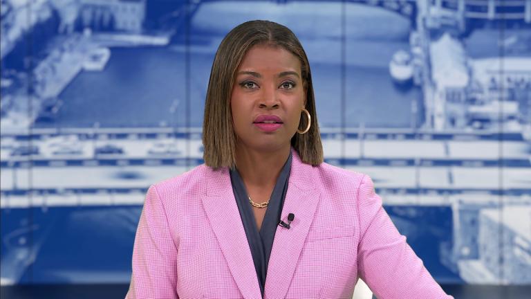 Brandis Friedman hosts "Chicago Tonight" on Sept. 8, 2025. (WTTW News)