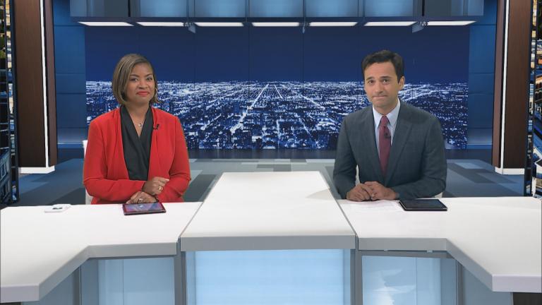 Brandis Friedman and Paris Schutz. (WTTW News)