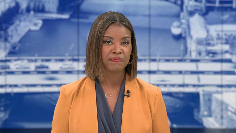 Brandis Friedman hosts the Sept. 15, 2025, full episode of "Chicago Tonight." (WTTW News)