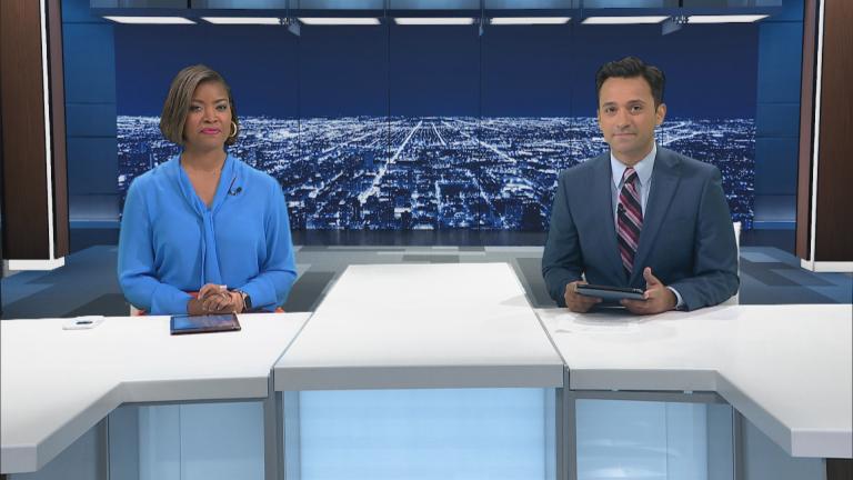 Brandis Friedman and Paris Schutz (WTTW News)