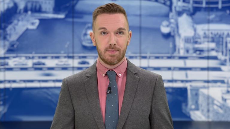 Nick Blumberg hosts the Sept. 22, 2025, episode of "Chicago Tonight." (WTTW News)