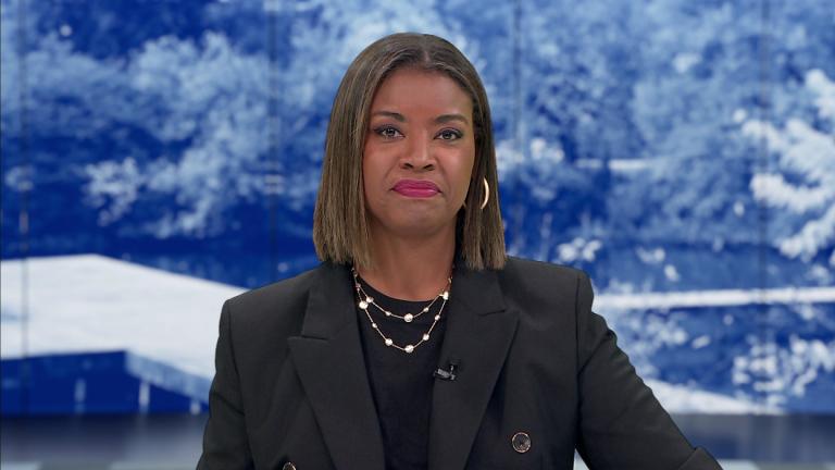 Brandis Friedman hosts the Oct. 2, 2025, episode of "Chicago Tonight." (WTTW News)