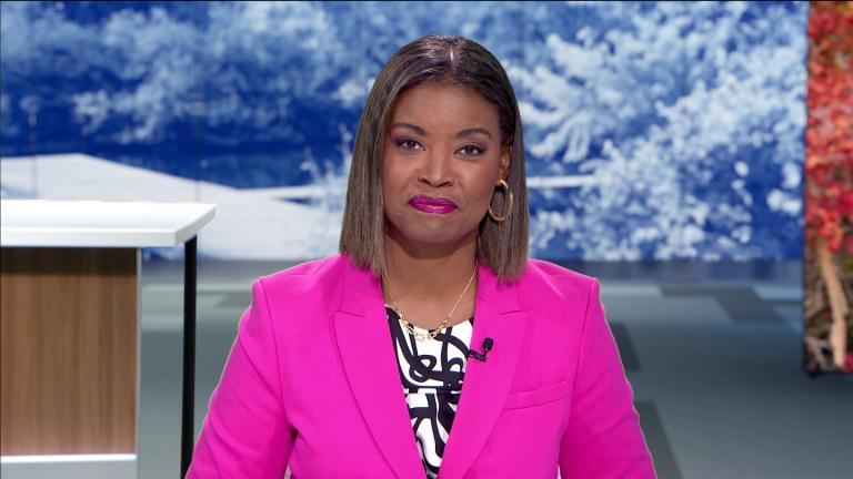 Brandis Friedman hosts the Oct. 6, 2025, episode of “Chicago Tonight.” (WTTW News)