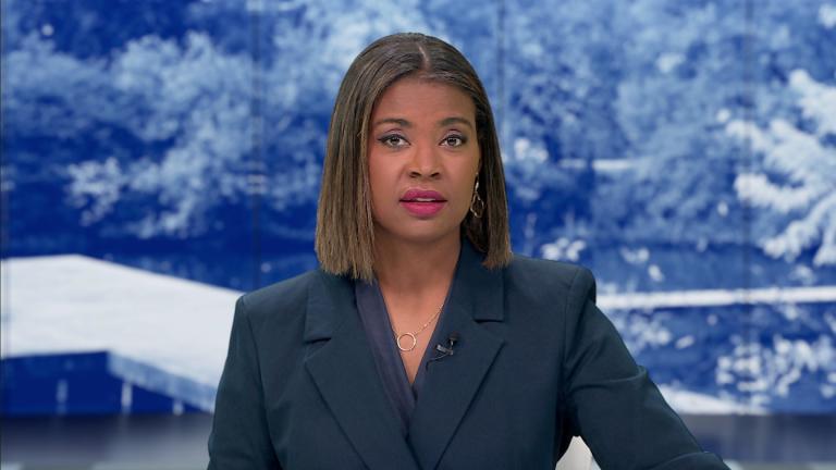 Brandis Friedman hosts the Oct. 13, 2025, episode of "Chicago Tonight." (WTTW News)