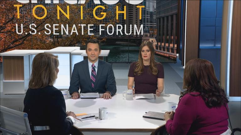 U.S. Senate candidate forum on Oct. 27, 2022. (WTTW News)