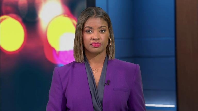 Brandis Friedman hosts the Oct. 27, 2025, episode of "Chicago Tonight." (WTTW News)