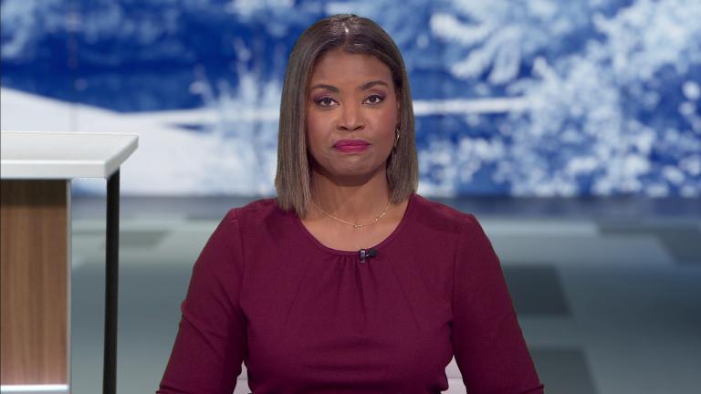 Brandis Friedman hosts the Oct. 28, 2025, episode of "Chicago Tonight." (WTTW News)