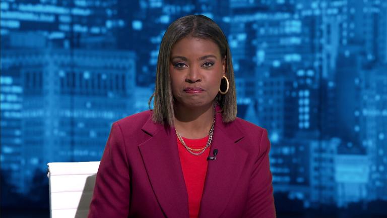 Brandis Friedman hosts the Oct. 29, 2025, episode of "Chicago Tonight." (WTTW News)