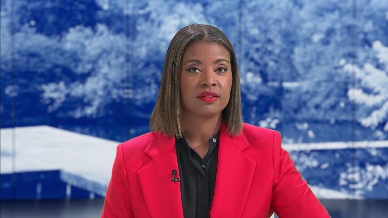 Brandis Friedman hosts the Nov. 3, 2025, episode of "Chicago Tonight." (WTTW News)