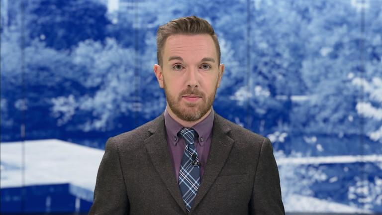 Nick Blumberg hosts the Nov. 5, 2025, episode of "Chicago Tonight." (WTTW News)