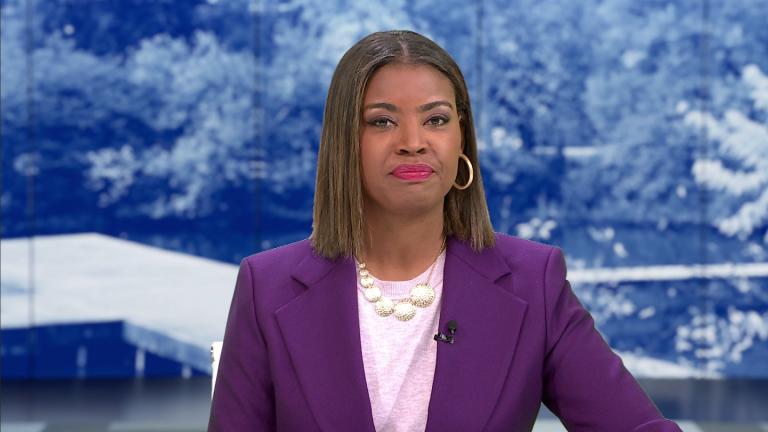 Brandis Friedman hosts the Nov. 10, 2025, episode of "Chicago Tonight." (WTTW News)